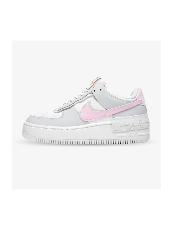 Nike Air Force Shadow grises y rosas