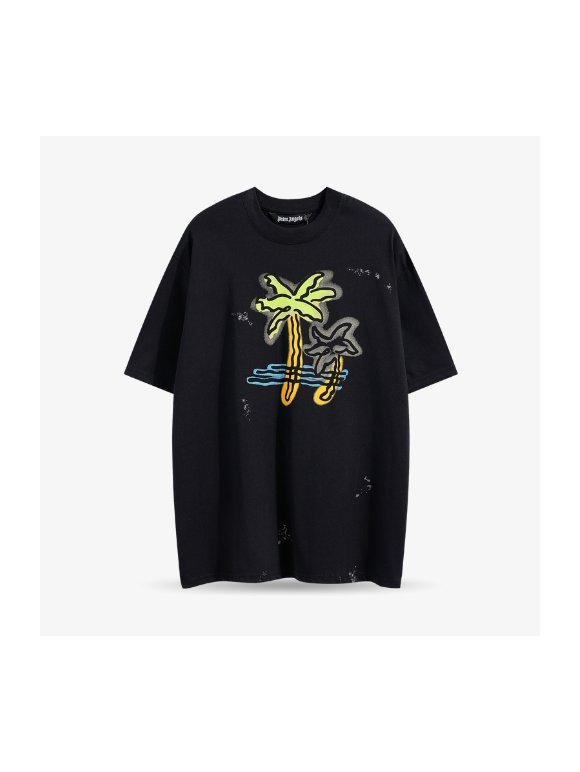 Camiseta Palm Angels Palmera Negra