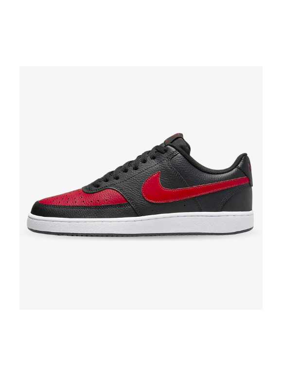 Nike Court Vision Low Negras y Rojas